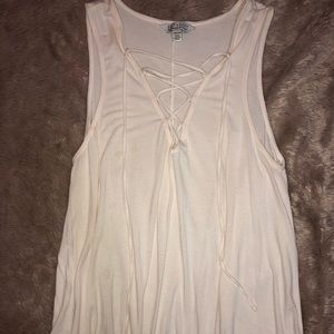 Never worn tie up tank